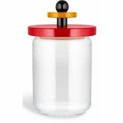 Alessi - Twergi Glass Jar With Hermatic Lid 1L