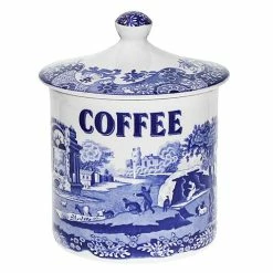 Spode - Blue Italian Coffee Canister