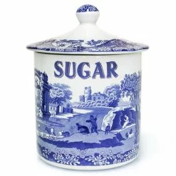 Spode - Blue Italian Sugar Canister