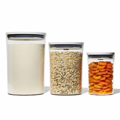 OXO - Pop 2.0 3-Piece Round Canister Set 1 OXO - Pop 2.0 3-Piece Round Canister Set