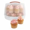 Avanti - Universal 2 Tier Cupcake & Cake Carrier Round