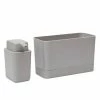 Brabantia - Sink Organiser Mid Grey Set 2pce