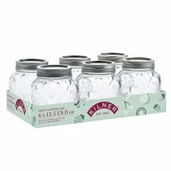 Kilner - Strawberry Preserve Jar Set 400ml 6pce