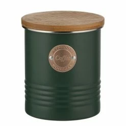 Typhoon - Living Coffee Canister Carbon Steel Green 1L