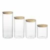 Ecology - Pantry Round Canister Assorted Sizes Set 4pce