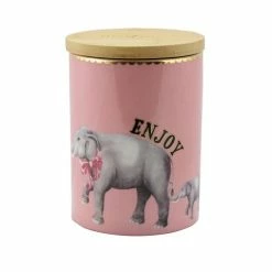 Yvonne Ellen - Afternoon Tea Story Elephant Storage Jar Medium
