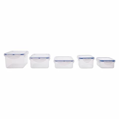 Lock & Lock - Classic Food Storage Set 5pce 1 Lock & Lock - Classic Food Storage Set 5pce