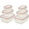 Glasslock - Ovensafe Rectangular Container Set 6pce