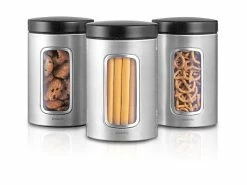 Brabantia - Canister Matte Steel Set 3pce