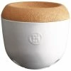 Emile Henry - Garlic Pot Chalk White