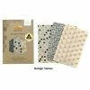 Queen B - Beeswax Wrap Set Neutral Medium 3pce