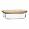 Ecology - Nourish Rectangle Storage With Bamboo Lid 17x12.5