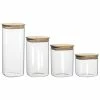 Ecology - Pantry Square Canister Assorted Sizes Set Of 4