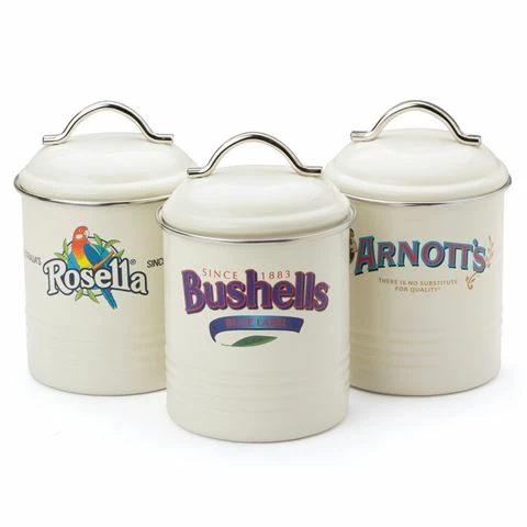 Australian Heritage Icons - Biscuit Tin Set 3pce 1 Australian Heritage Icons - Biscuit Tin Set 3pce