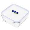 Glasslock - Tempered Glass Square Food Container 2.6L