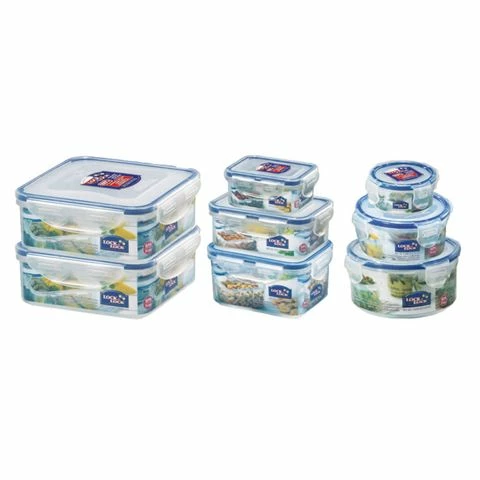 Lock & Lock - Classic Container Set 8pce 1 Lock & Lock - Classic Container Set 8pce