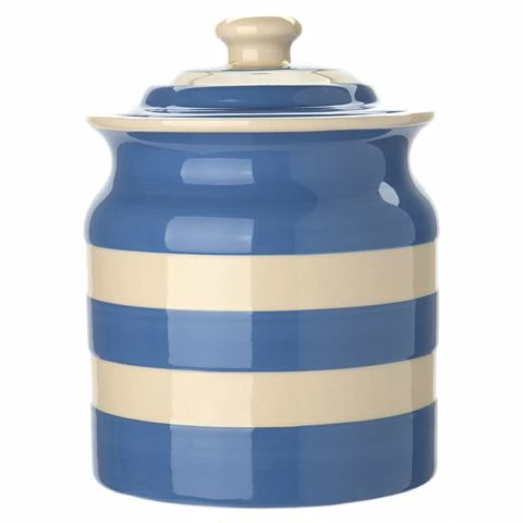 Cornishware - Storage Jar Medium Blue 840ml 1 Cornishware - Storage Jar Medium Blue 840ml