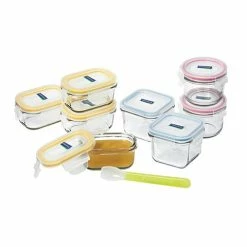 Glasslock - Baby Food Container Set 9pce