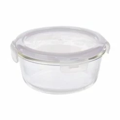 Lock & Lock - Oven Glass Round Container 950ml