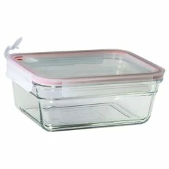 Glasslock - Oven Safe Rectangle Food C/tnr Air Cap Lid 1.73L