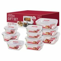 Lock & Lock - Oven Glass Container Gift Set 10pce