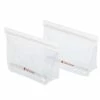 Full Circle - Ziptuck Reusable Snack Bag Set 2pce Clear