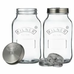 Kilner - Fermentation Jar 1 Litre Set 2pce