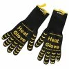 ChefTech - Black & Yellow Heat Gloves 2pce