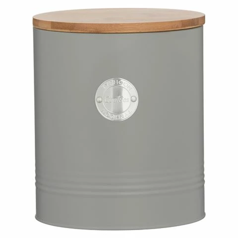 Typhoon - Living Cookie Canister Grey 3.4L 1 Typhoon - Living Cookie Canister Grey 3.4L