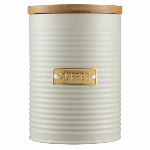 Typhoon - Otto Coffee Storage Canister Oatmeal 1.4L 1 Typhoon - Otto Coffee Storage Canister Oatmeal 1.4L