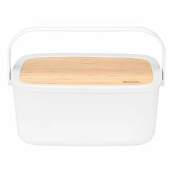 Brabantia - Nic Bread Bin Light Grey