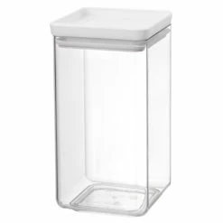 Brabantia - Stackable Square Canister Light Grey 1.6L