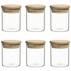Ecology - Pantry Spice Jar Set 140ml 6pce