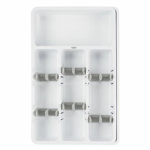 OXO - Expandable Utensil Organizer White 1 OXO - Expandable Utensil Organizer White