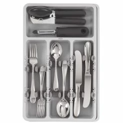 OXO - Expandable Utensil Organizer Grey
