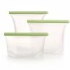 Lekue - Kit Reusable Silicone Bags Set 3pce