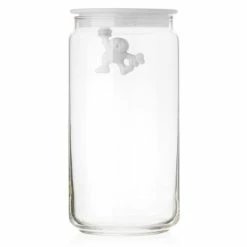 Alessi - Gianni Jar Large With Lid White