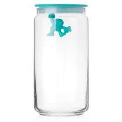 Alessi - Gianni Jar Large With Lid Blue