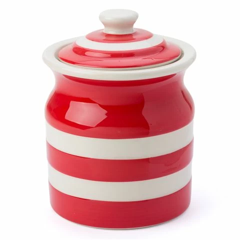 Cornishware - Storage Jar Medium Red 840ml 1 Cornishware - Storage Jar Medium Red 840ml